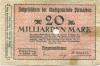Pirmasens - Stadt - 10.10.1923 - 20 Milliarden Mark 