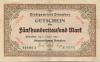 Pirmasens - Stadt - 1.8.1923 - 1.10.1923 - 500000 Mark 