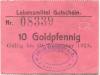 Pirmasens - Rheinberger, Eduard, Schuhfabrik, Schachenstr. 7 - - 30.11.1923 - 10 Gold-Pfennig
