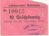 Pirmasens - Rheinberger, Eduard, Schuhfabrik, Schachenstr. 7 - - 30.11.1923 - 10 Gold-Pfennig