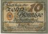 Pirna - Amtshauptmannschaft - - 31.12.1918 - 10 Pfennig 