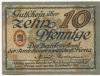 Pirna - Amtshauptmannschaft - - 31.12.1921 - 10 Pfennig 