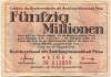 Pirna - Amtshauptmannschaft - 24.9.1923 - 50 Millionen Mark