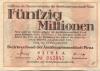 Pirna - Amtshauptmannschaft - 24.9.1923 - 50 Millionen Mark