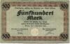 Pirna - Stadt - 1.11.1922 - 500 Mark 