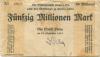 Pirna - Stadt - 22.9.1923 - 50 Millionen Mark 