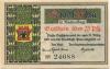 Plau - Stadt - 31.3.1922 - 75 Pfennig 