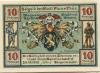 Plaue - Stadt - 30-10.1921 - 10 Pfennig 
