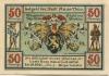 Plaue - Stadt - 30-10.1921 - 50 Pfennig 