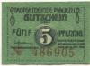 Plauen - Stadt - - 31.12.1919 - 5 Pfennig 