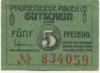 Plauen - Stadt - - 31.12.1919 - 5 Pfennig 