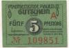 Plauen - Stadt - - 31.12.1919 - 5 Pfennig 