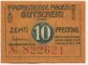 Plauen - Stadt - - 31.12.1919 - 10 Pfennig 