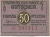 Plauen - Stadt - - 31.12.1919 - 50 Pfennig 