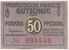 Plauen - Stadt - - 31.12.1919 - 50 Pfennig 