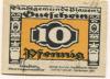 Plauen - Stadt - - 30.9.1921 - 10 Pfennig 
