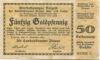 Plauen - Handelskammer - 12.11.1923 - 50 Gold-Pfennig 