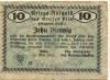 Plön - Kreis - 15.11.1918 - 1.4.1920 - 10 Pfennig 