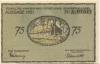 Plön - Stadt - 1921 - 75 Pfennig 