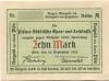 Plön - Stadt - 22.9.1922 - 10 Mark 