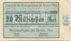 Plön - Kreissparkasse - 5.11.1923 - 20 Milliarden Mark 