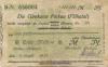 Pockau - Gemeindeverbands-Girokasse - 8.8.1923 - 1 Million Mark 
