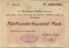 Pockau - Gemeindeverbands-Girokasse - 9.8.1923 - 500000 Mark