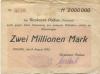 Pockau - Gemeindeverbands-Girokasse - 9.8.1923 - 2 Millionen Mark