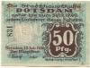 Potsdam - Stadt - 15.7.1920 - 31.12.1920 - 50 Pfennig 