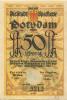 Potsdam - Stadt - 28.11.1921 - 1.4.1922 - 50 Pfennig 