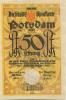 Potsdam - Stadt - 28.11.1921 - 1.4.1922 - 50 Pfennig 