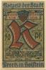 Preetz -  Stadt - April 1921 - 50 Pfennig 