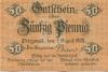 Pritzwalk - Stadt - 1.8.1920 - 50 Pfennig 