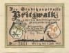 Pritzwalk - Stadt - 25.2.1922 - 1.7.1922 - 50 Pfennig 