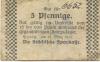 Punitz (heute: PL-Poniec) - Städtische Sparkasse - 16.3.1917 - 5 Pfennig 