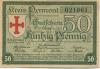 Pyrmont (Bad) - Kreis - 15.6.1919 - 50 Pfennig 