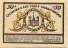 Quakenbrück - Stadt - 1.9.1921 - 50 Pfennig 