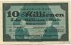 Quedlinburg - Stadt - September 1923 - 10 Millionen Mark 