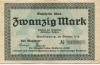 Quedlinburg - Stadt - Oktober 1918 - 20 Mark 