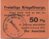 Quedlinburg - Freiwillige Kriegsfürsorge - 1917 - 50 Pfennig 