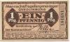 Quedlinburg - Mannschaftsgefangenenlager - 1.7.1918 - 1 Pfennig 