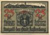 Rastenberg (Bad) - Stadt - 1.9.1921 - 25 Pfennig 