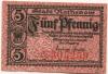 Rathenow - Stadt - 1.5.1917  - 5 Pfennig 