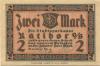 Ratibor - (heute: PL-Racibórz) - Stadtsparkasse - 10.5.1922 - 2 Mark 