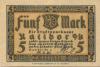 Ratibor - (heute: PL-Racibórz) - Stadtsparkasse - 10.5.1922 - 5 Mark 