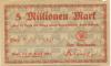 Rauxel (heute: Castrop-Rauxel) - Amt - 25.8.1923 - 5 Millionen Mark 