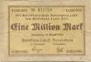 Ravensburg - Amtskörperschaft - 18.8.1923 - 1 Million Mark 
