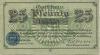 Recklinghausen - Stadt - 1.12.1920 - 25 Pfennig 