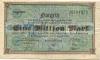 Recklinghausen und Buer - Kreis und Stadt Recklinghausen, Stadt Buer - 8.8.1923 - 1 Million Mark