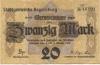 Regensburg - Stadt - (4./8.1918) - 20 Mark 